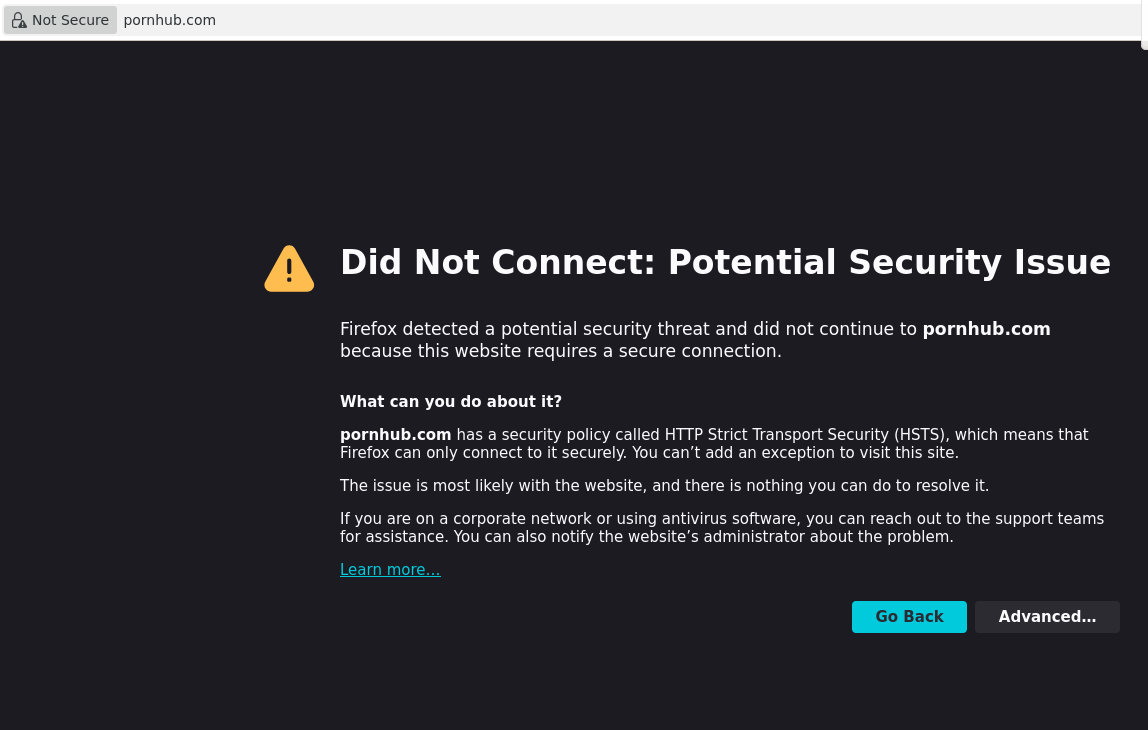 browser result